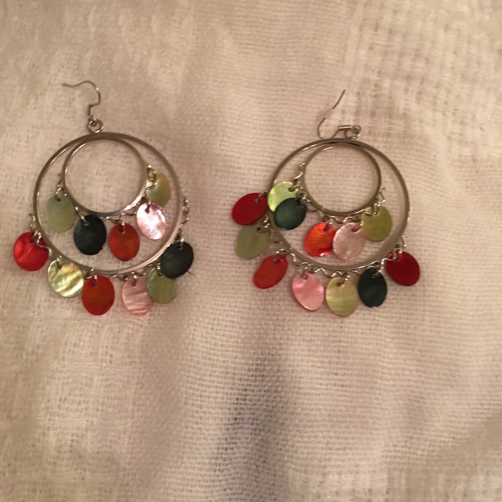 Colorful earrings